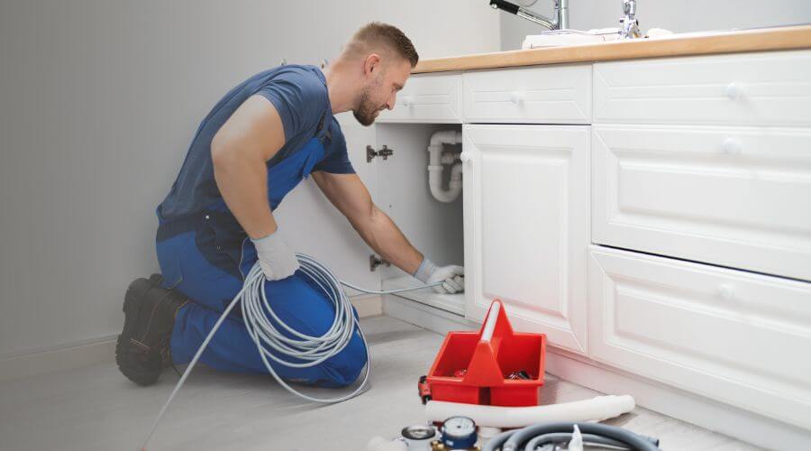 Professional tankless water heater installation in Matthews, MO